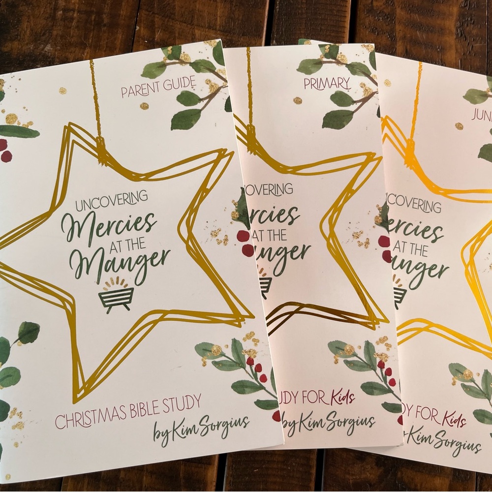 Not Consumed Uncovering Mercies at the Manger Christmas Bible Study Set